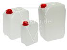 Kunststoffkanister - stapelbar 2,5 l bis 25 l inkl. Verschluss